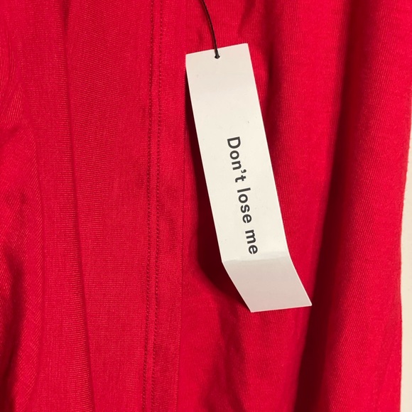 Reformation Carmina Knit Dress in Lipstick - Picture 9 of 11